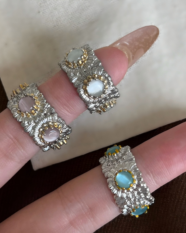 Luna Halo Ring